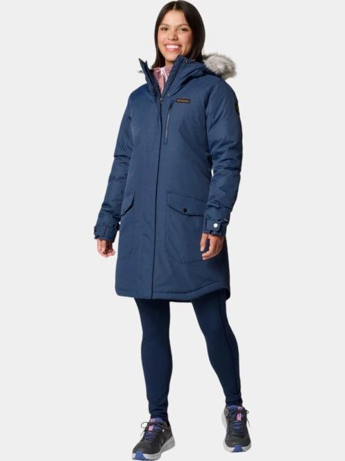 jacheta de iarna pt. femei Columbia Suttle Mountain Long Insulated Jacket albastru 5