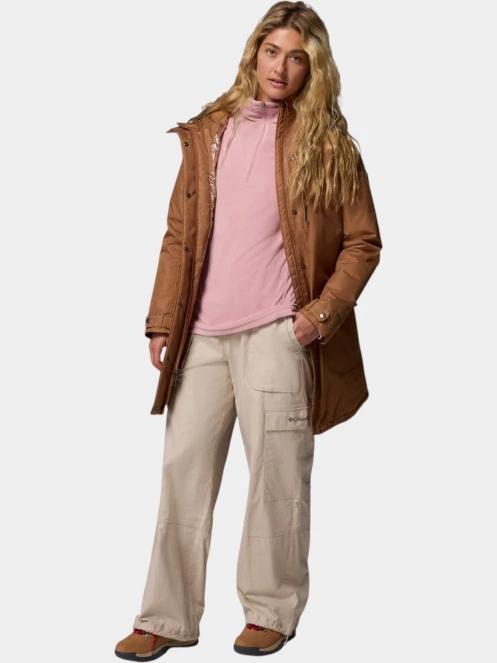 jacheta de iarna pt. femei Columbia Suttle Mountain Long Insulated Jacket maro 7