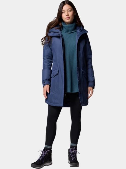 jacheta de iarna pt. femei Columbia Suttle Mountain Long Insulated Jacket albastru 5