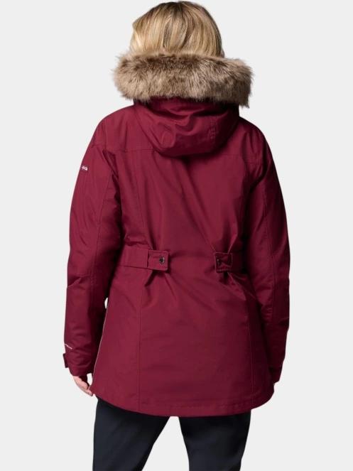 jacheta de iarna pt. femei Columbia Suttle Mountain Long Insulated Jacket rosu 4