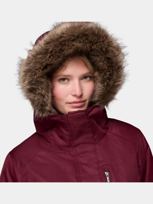 jacheta de iarna pt. femei Columbia Suttle Mountain Long Insulated Jacket rosu 8