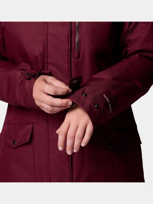 jacheta de iarna pt. femei Columbia Suttle Mountain Long Insulated Jacket rosu 9