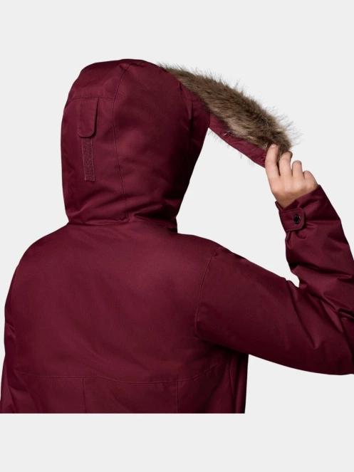 jacheta de iarna pt. femei Columbia Suttle Mountain Long Insulated Jacket rosu 10
