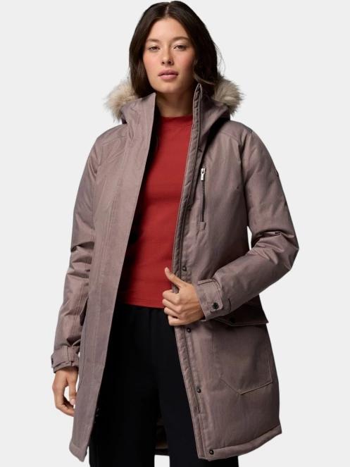 jacheta de iarna pt. femei Columbia Suttle Mountain Long Insulated Jacket maro 6