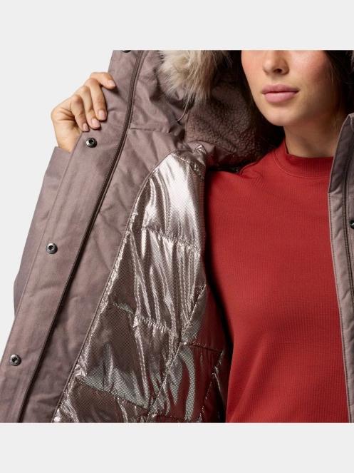 jacheta de iarna pt. femei Columbia Suttle Mountain Long Insulated Jacket maro 7