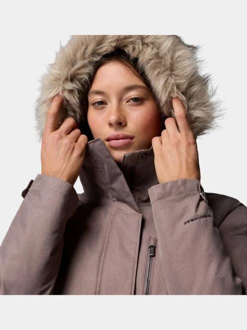 jacheta de iarna pt. femei Columbia Suttle Mountain Long Insulated Jacket maro 8