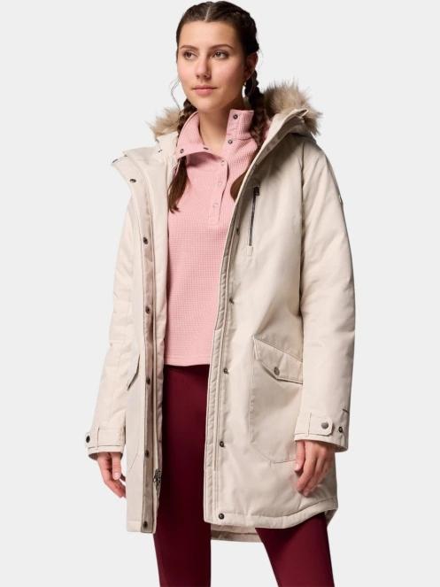 jacheta de iarna pt. femei Columbia Suttle Mountain Long Insulated Jacket nisip 6