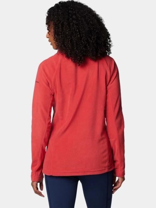 pulover polar pt. femei Columbia Glacial IV 1/2 Zip rosu 4