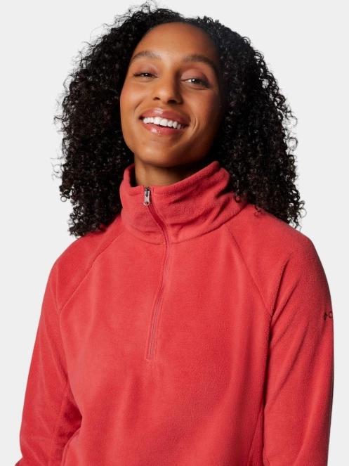 pulover polar pt. femei Columbia Glacial IV 1/2 Zip rosu 6