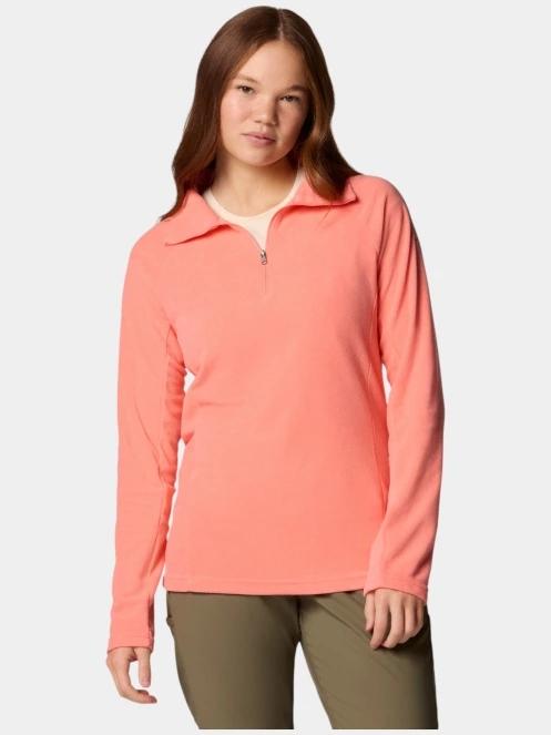 pulover polar pt. femei Columbia Glacial IV 1/2 Zip roz 2