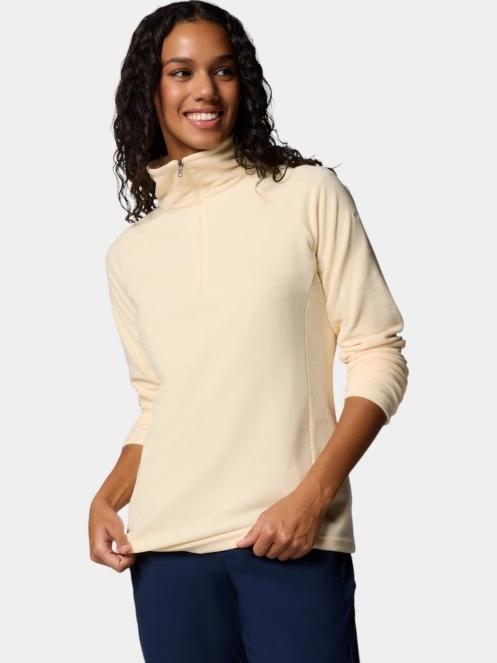 pulover polar pt. femei Columbia Glacial IV 1/2 Zip galben 5