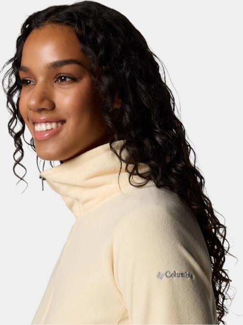 pulover polar pt. femei Columbia Glacial IV 1/2 Zip galben 6