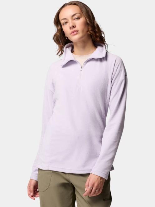pulover polar pt. femei Columbia Glacial IV 1/2 Zip violet 2
