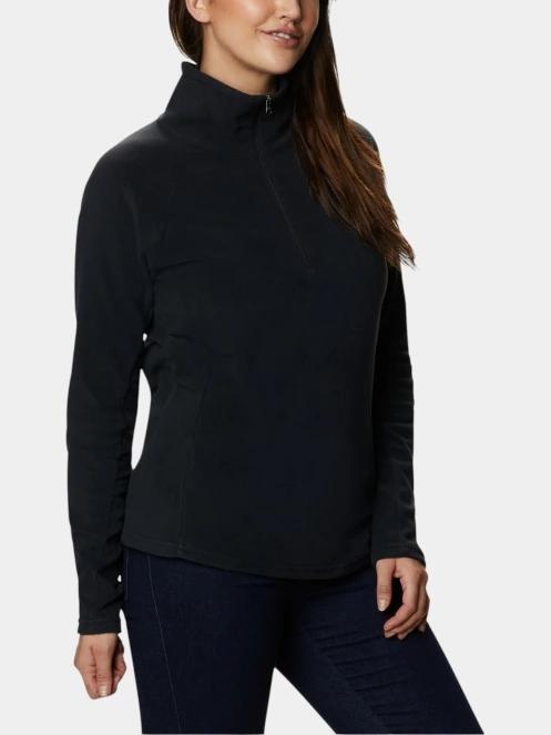 pulover polar pt. femei Columbia Glacial Iv 1/2 Zip negru 7