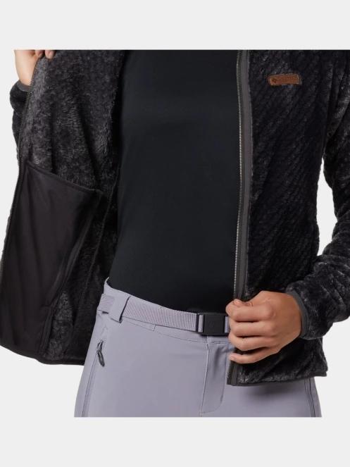 pulover polar pt. femei Columbia Fire Side II Sherpa Fz gri 5