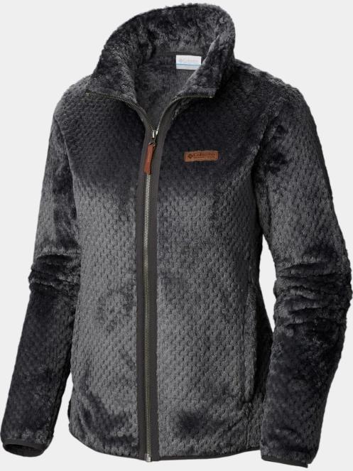 pulover polar pt. femei Columbia Fire Side II Sherpa Fz gri 6