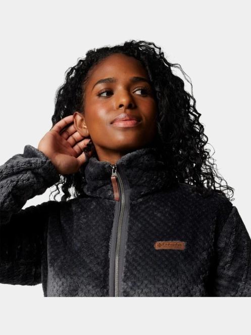 pulover polar pt. femei Columbia Fire Side II Sherpa Full Zip negru 7
