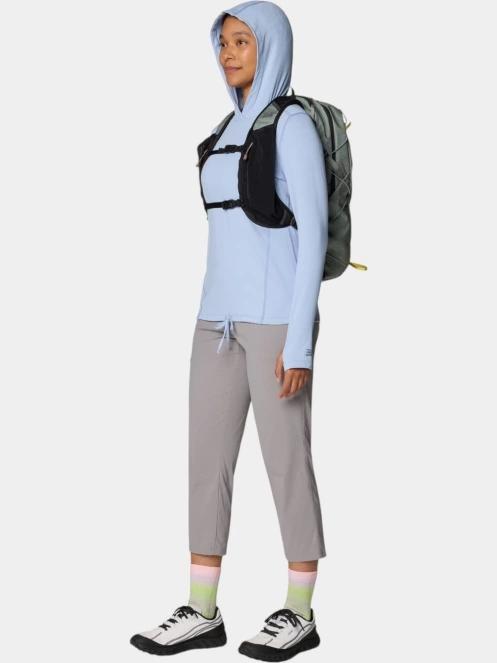 tricou cu maneci lungi, pentru sport pt. femei Mountain Hardwear Crater Lake Long Sleeve Hoody albastru 5