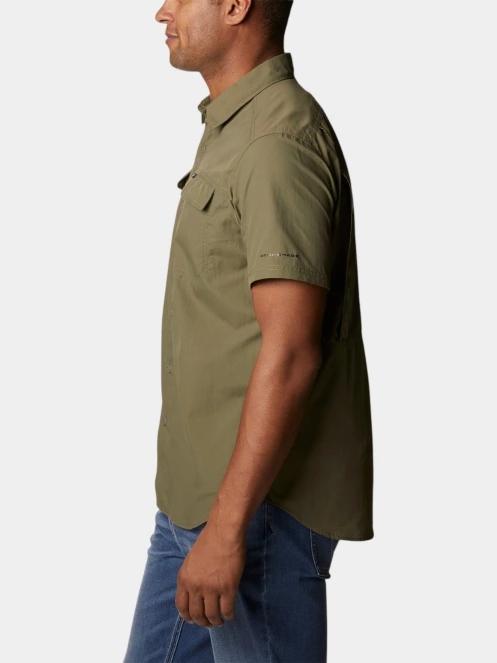 camasa de drumetie cu maneci scurte pt. barbati Columbia Silver Ridge 2.0 Short Sleeve Shirt verde 3