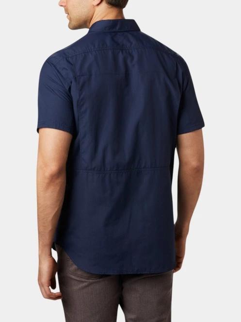 camasa de drumetie cu maneci scurte pt. barbati Columbia Silver Ridge 2.0 Short Sleeve Shirt albastru 3