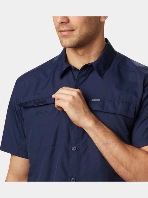 camasa de drumetie cu maneci scurte pt. barbati Columbia Silver Ridge 2.0 Short Sleeve Shirt albastru 4