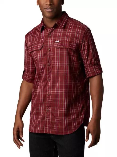 camasa de drumetie pt. barbati Columbia Silver Ridge 2.0 Plaid L/S Shirt rosu 4