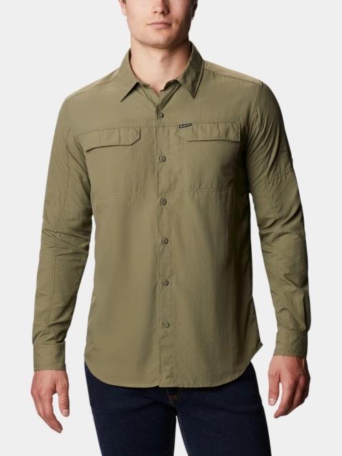 camasa de drumetie cu maneci lungi pt. barbati Columbia Silver Ridge 2.0 Long Sleeve Shirt verde 2