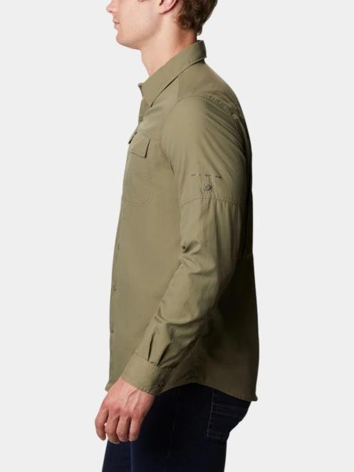 camasa de drumetie cu maneci lungi pt. barbati Columbia Silver Ridge 2.0 Long Sleeve Shirt verde 3