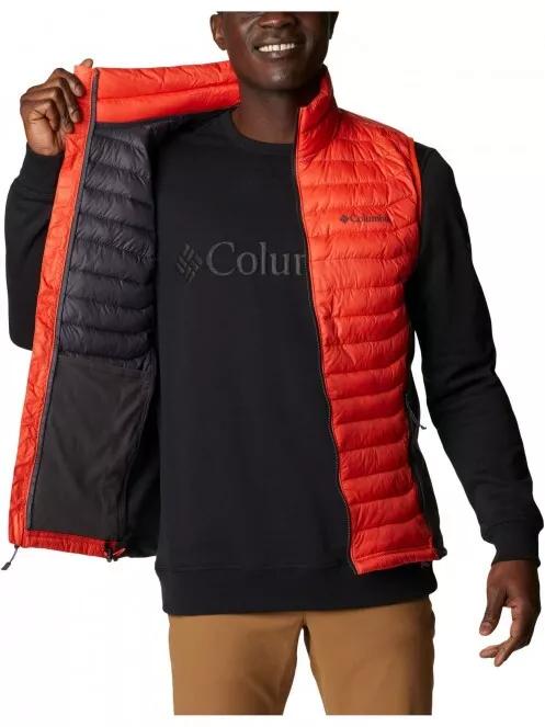 vesta pt. barbati Columbia Powder Pass Vest portocaliu 4