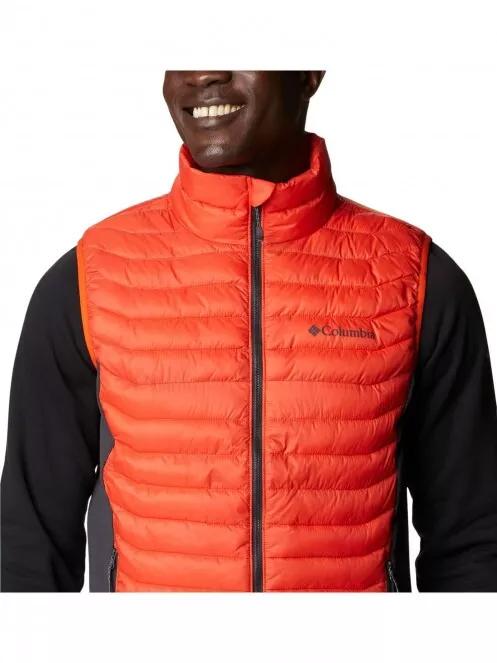 vesta pt. barbati Columbia Powder Pass Vest portocaliu 5