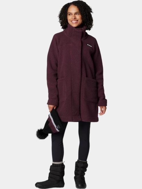 jacheta de primavara pt. femei Columbia Panorama Long Jacket rosu 5