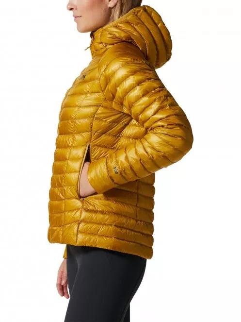 jacheta de puf pt. femei Mountain Hardwear Ghost Whisperer/2 Hoody galben 4