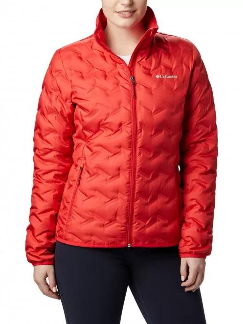 jacheta de puf pt. femei Columbia Delta Ridge Down Jacket rosu 2