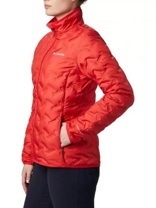 jacheta de puf pt. femei Columbia Delta Ridge Down Jacket rosu 4