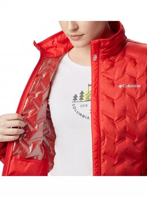 jacheta de puf pt. femei Columbia Delta Ridge Down Jacket rosu 5