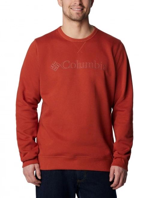 pulover pt. barbati Columbia M Columbia Logo Fleece Crew rosu 2