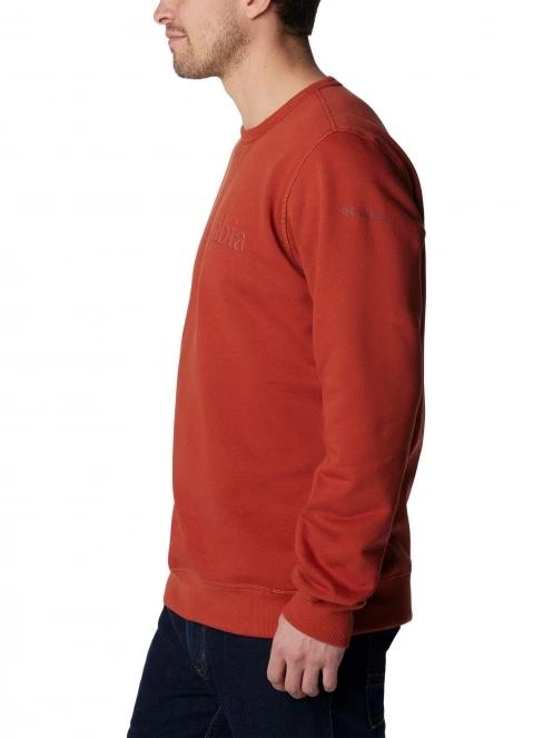 pulover pt. barbati Columbia M Columbia Logo Fleece Crew rosu 3