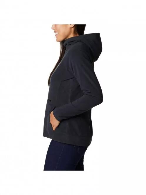 pulover polar pt. femei Columbia Ali Peak Hooded Fleece negru 4