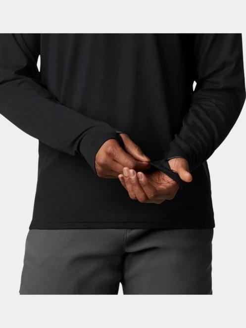 tricou cu maneci lungi, pentru sport pt. barbati Columbia Tech Trail Long Sleeve Crew II negru 6