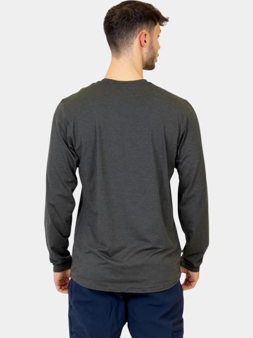 tricou cu maneci lungi, pentru sport pt. barbati Columbia Tech Trail Long Sleeve Crew II gri 4