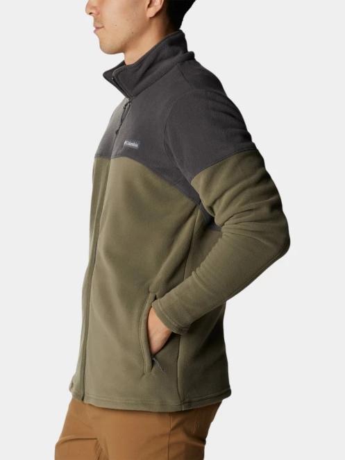 pulover polar pt. barbati Columbia Basin Trail III Full Zip verde 3