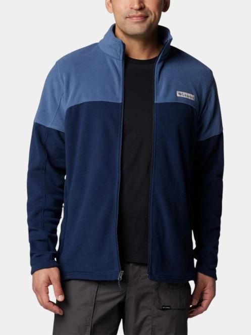 pulover polar pt. barbati Columbia Basin Trail III Full Zip albastru 6