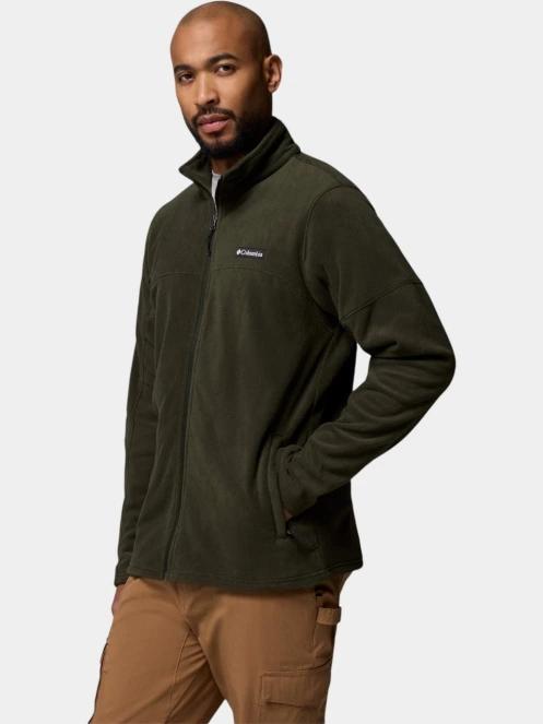 pulover polar pt. barbati Columbia Basin Trail III Full Zip verde inchis 3