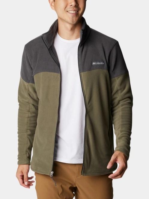 pulover polar pt. barbati Columbia Basin Trail III Full Zip verde 5
