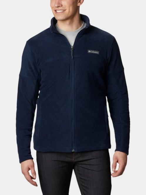 pulover polar pt. barbati Columbia Basin Trail III Full Zip albastru inchis 2