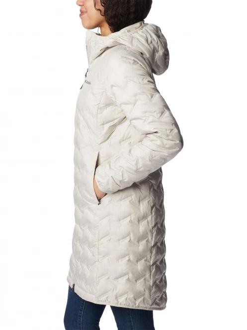 jacheta de puf pt. femei Columbia Delta Ridge Long Down Jacket nisip 3
