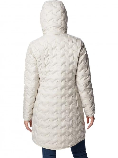 jacheta de puf pt. femei Columbia Delta Ridge Long Down Jacket nisip 4