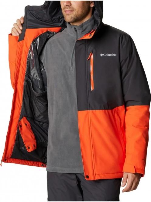 geaca de schi pt. barbati Columbia Winter District Jacket portocaliu 5