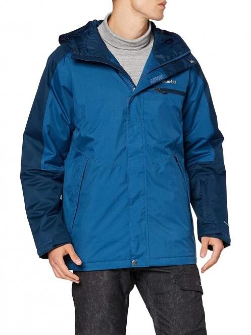 jacheta de iarna pt. barbati Columbia Valley Point Jacket albastru 2