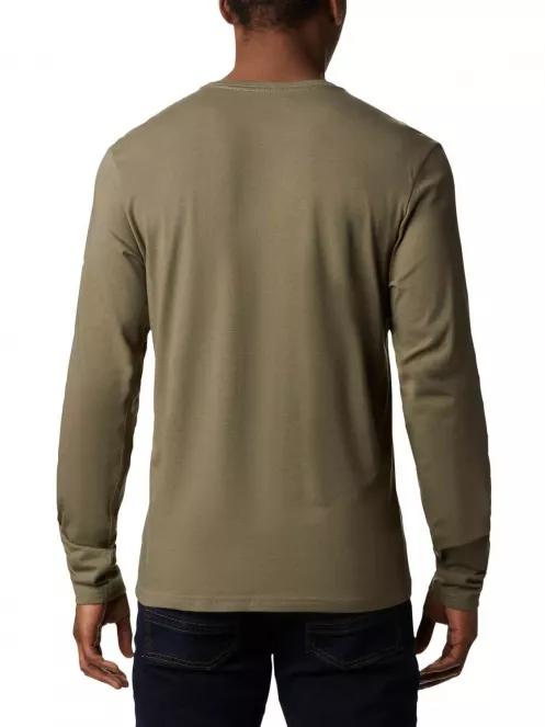 tricou cu maneci lungi pt. barbati Columbia Bear Springs Graphic Tee verde 3